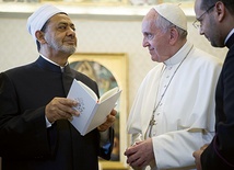 Papież Franciszek przyjął na audiencji wielkiego imama uniwersytetu Al-Azhar, szejka Ahmeda al-Tayyeba.