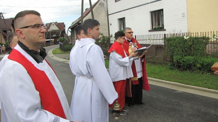 Peregrynacja symboli ŚDM w Czarnym Dunajcu - cz.1