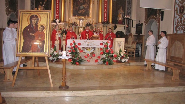 Peregrynacja symboli ŚDM w Czarnym Dunajcu - cz.1