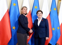 Szydło i Mogherini m.in. o ruchu bezwizowym z UE