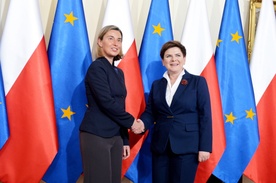 Szydło i Mogherini m.in. o ruchu bezwizowym z UE