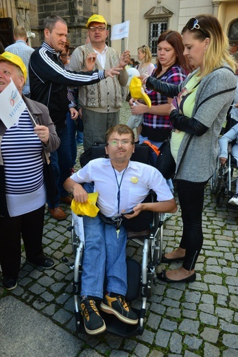 Niepełnosprawni na ulicy