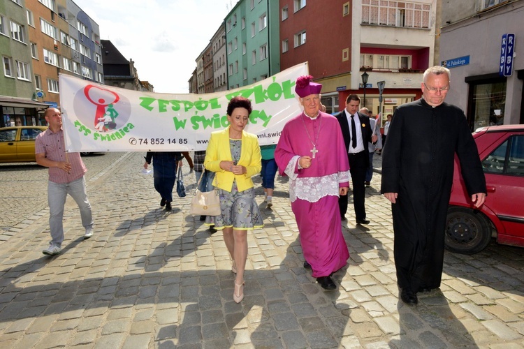 Niepełnosprawni na ulicy