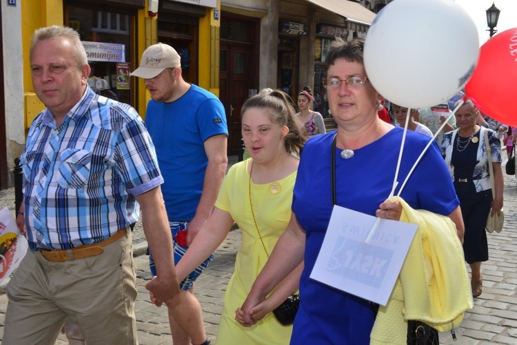 Niepełnosprawni na ulicy