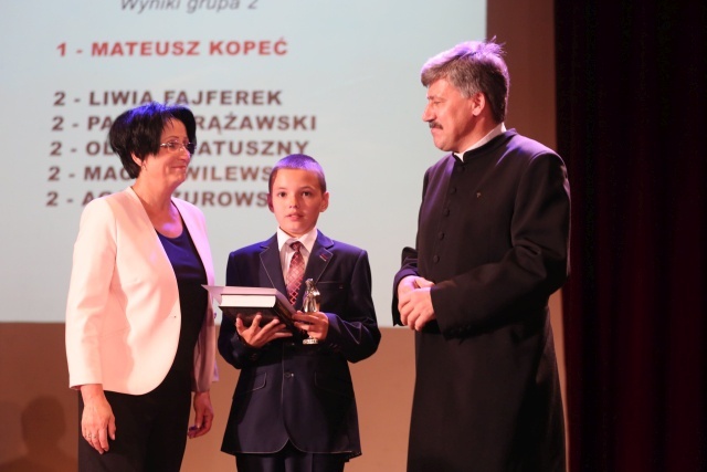 Gala Konkursu Wiedzy Biblijnej "Jonasz" 2016