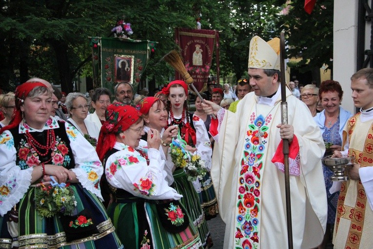 Zakończenie oktawy Bożego Ciała w Łowiczu
