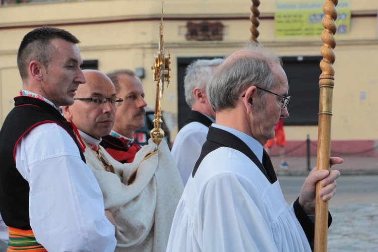 Zakończenie oktawy Bożego Ciała w Łowiczu