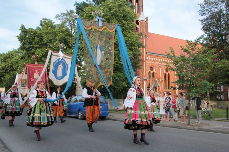 Zakończenie oktawy Bożego Ciała w Łowiczu