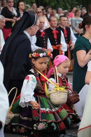 Zakończenie oktawy Bożego Ciała w Łowiczu