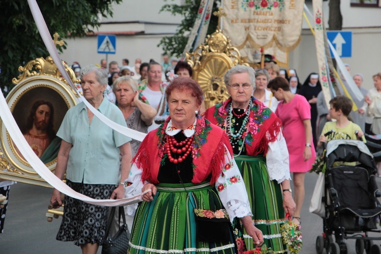 Zakończenie oktawy Bożego Ciała w Łowiczu