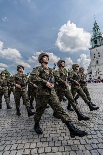 Żołnierska przysięga w Krośnie Odrzańskim