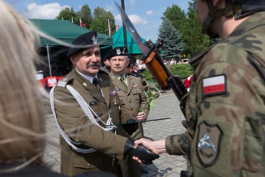 Żołnierska przysięga w Krośnie Odrzańskim