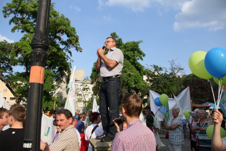 Festiwalowa manifestacja przeciw powiększeniu Opola kosztem gmin