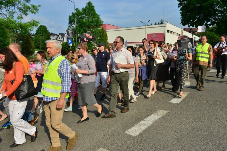 Marsz dla życia i rodziny w Nowej Rudzie