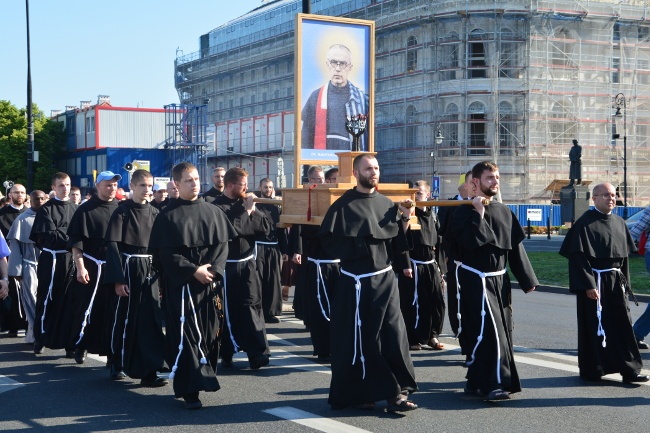 Procesja w IX Dzień Dziękczynienia