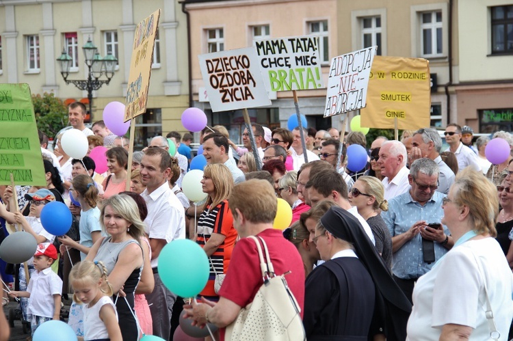 V Marsz dla Życia i Rodziny w Wodzisławiu Śl.