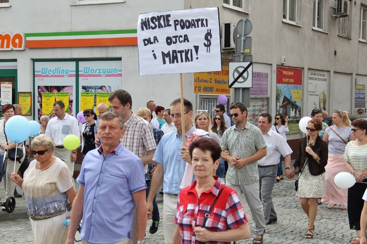 V Marsz dla Życia i Rodziny w Wodzisławiu Śl.