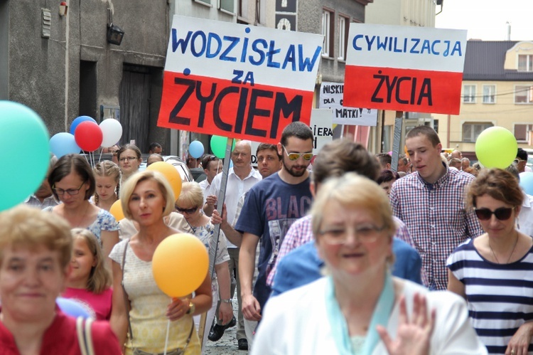 V Marsz dla Życia i Rodziny w Wodzisławiu Śl.