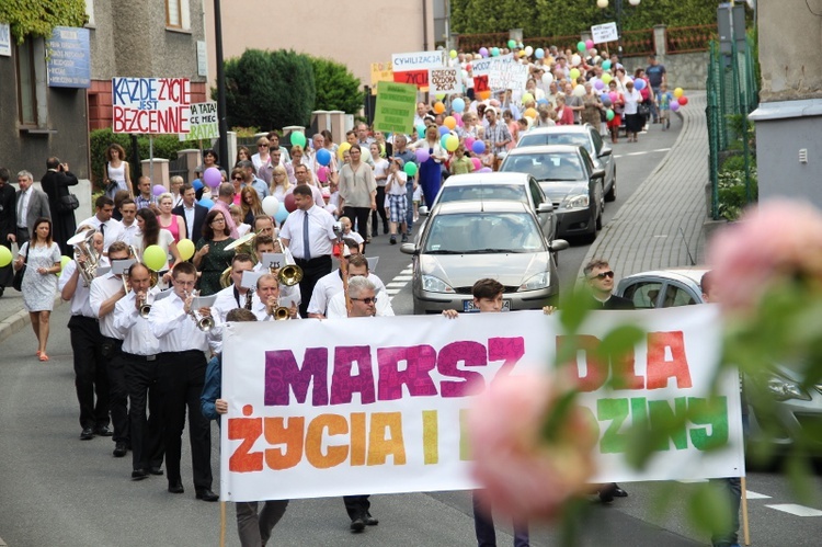 V Marsz dla Życia i Rodziny w Wodzisławiu Śl.