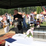 Poświęcenie placu pod budowę kościoła w Skierniewicach