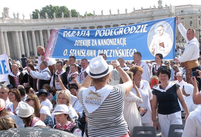 Kanonizacja o. Papczyńskiego w  Watykanie