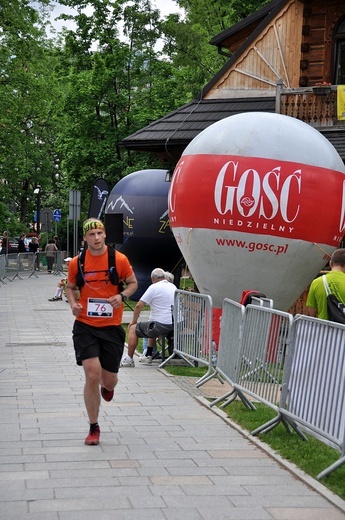 Bieg Marduły - zawodnicy na trasie