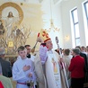 ▲	Bp Andrzej Jeż  22 maja poświęcił kaplicę cmentarną w Radomyślu Wielkim.