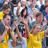 Uczestnicy spotkania chętnie wyrażali swoje emocje towarzyszące modlitwie.