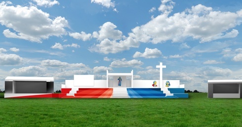 Pole Miłosierdzia nabiera kształtów