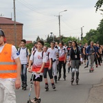 Pielgrzymka rolkowa do Rud (Paniówki)