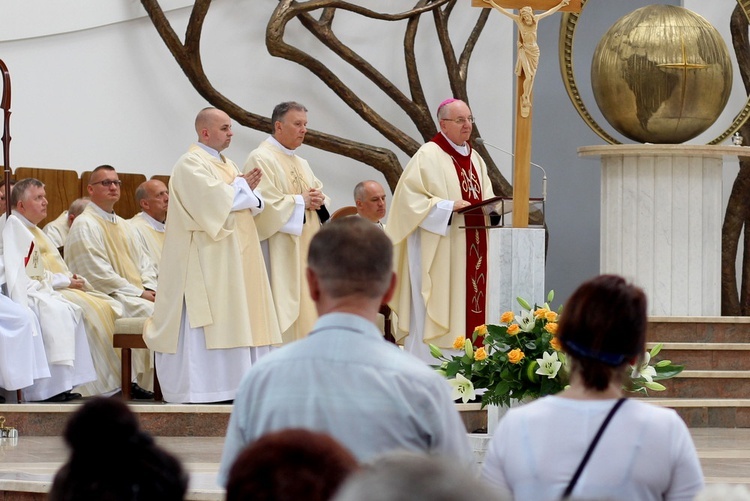 Jubileuszowa pielgrzymka archidiecezji lubelskiej do Łagiewnik