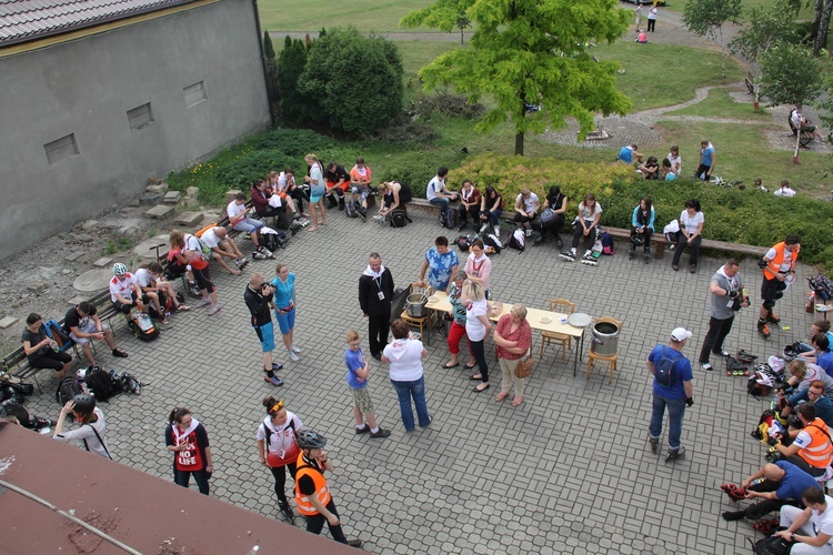 Pielgrzymka rolkowa do Rud (Paniówki - cz. II)