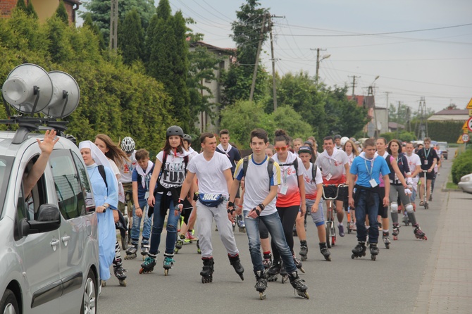 Przejazd z Paniówek do Rud Raciborskich