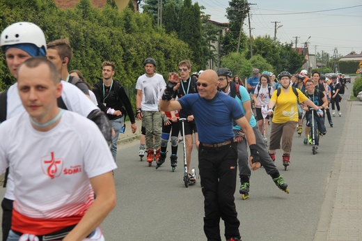 Przejazd z Paniówek do Rud Raciborskich