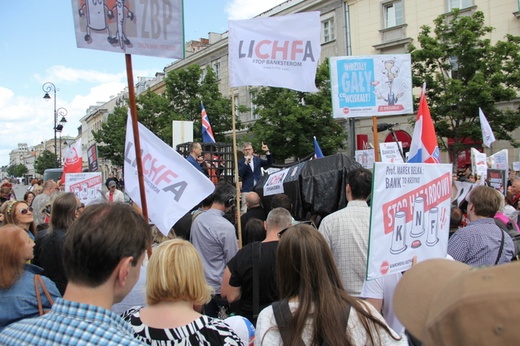 Protest frankowiczów