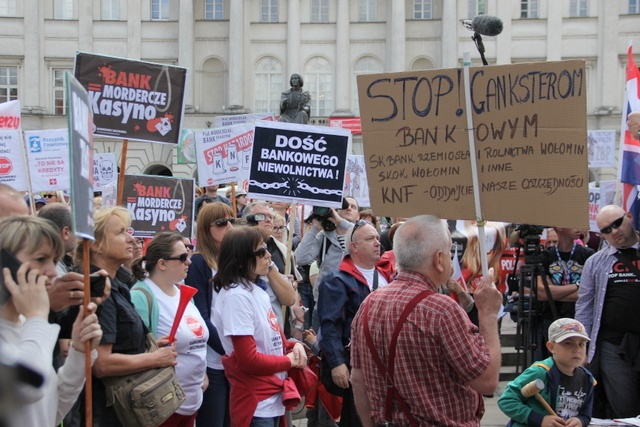 Protest frankowiczów