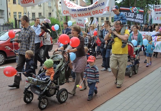 III Marsz dla Życia i Rodziny w Bielsku-Białej - 2016