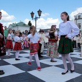 Choreografia pokazu nawiązywała do tańców góralskich