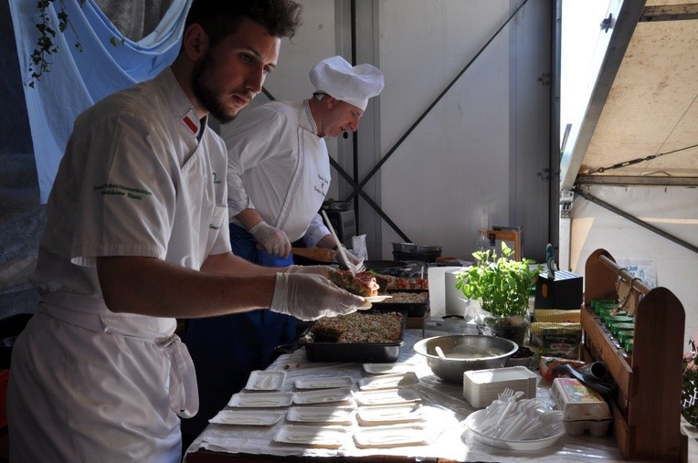 Fajer na ligockich błoniach