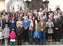 Wspólne zdjęcie rodziny Soplów.
