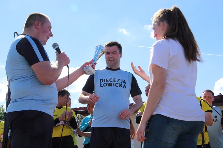 Mecz księży z oldbojami Widzewa Łódź