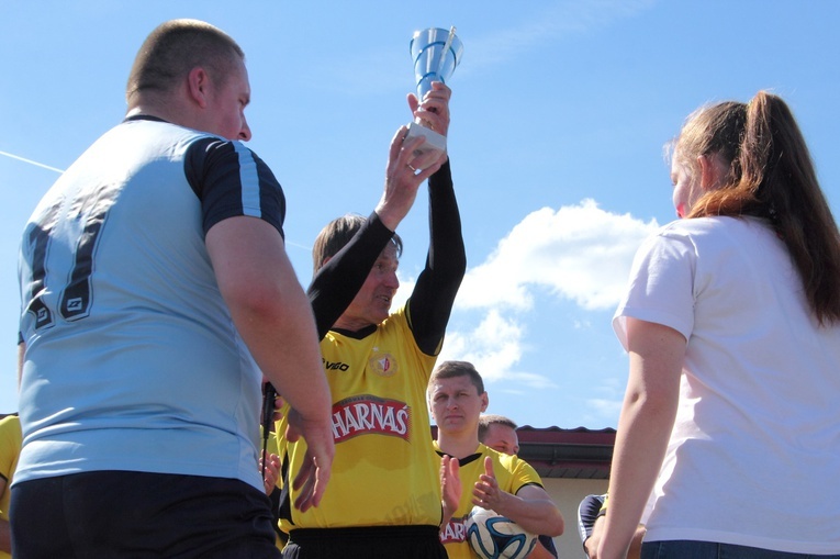 Mecz księży z oldbojami Widzewa Łódź