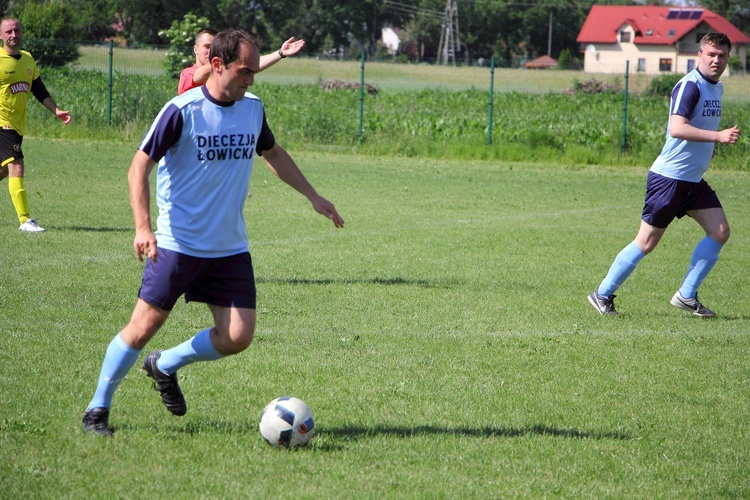 Mecz księży z oldbojami Widzewa Łódź