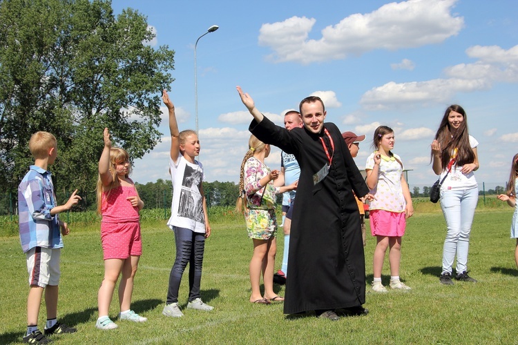 Mecz księży z oldbojami Widzewa Łódź