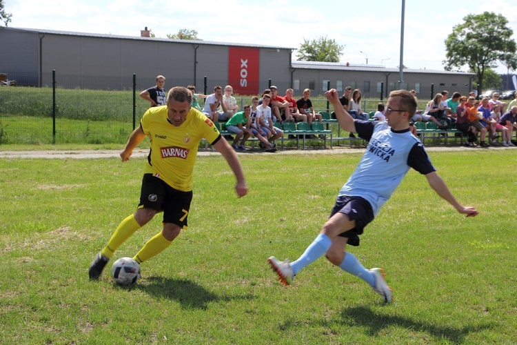 Mecz księży z oldbojami Widzewa Łódź