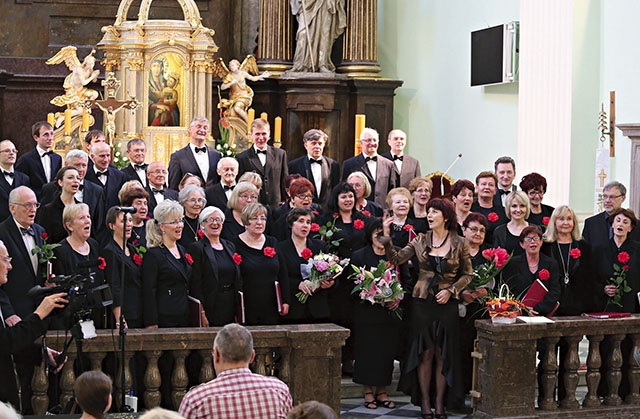 ▲	Jubileuszowy koncert w kościele św. Marii Magdaleny.