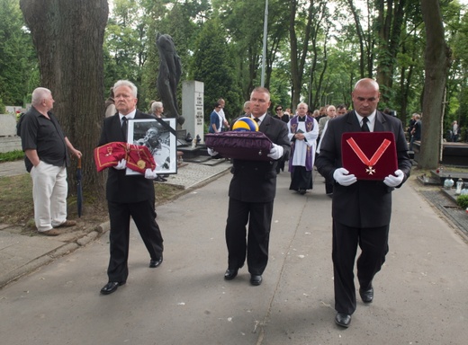 Pożegnano trenera "złotek" Andrzeja Niemczyka