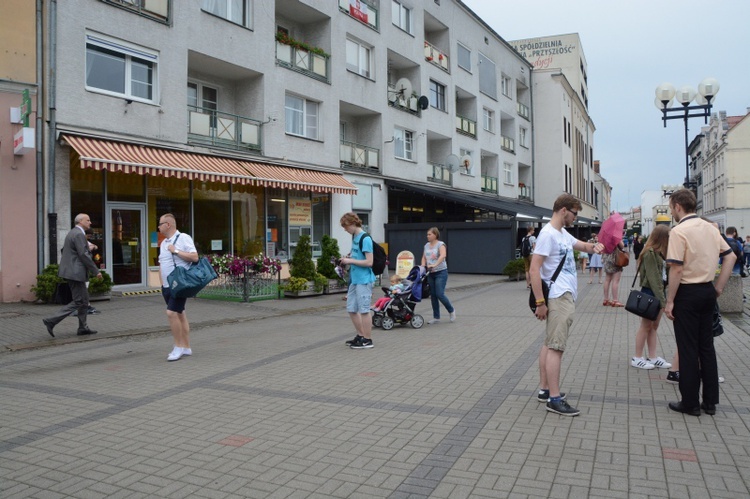 Flash mob wolontariuszy ŚDM