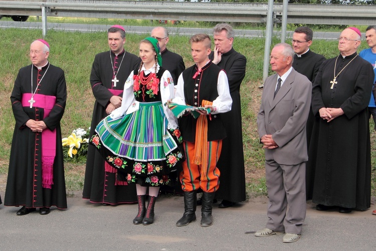 Odsłonięcie pamiątkowej tablicy