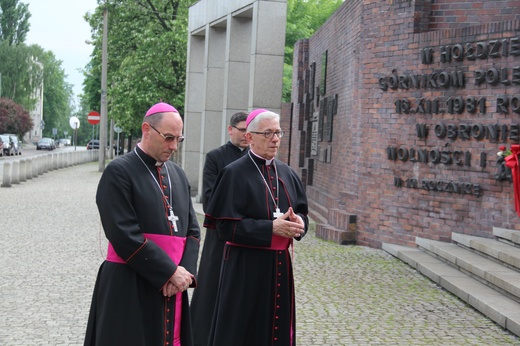 Wizyta prymasa Polski, abp. Wojciecha Polaka w KWK "Wujek"